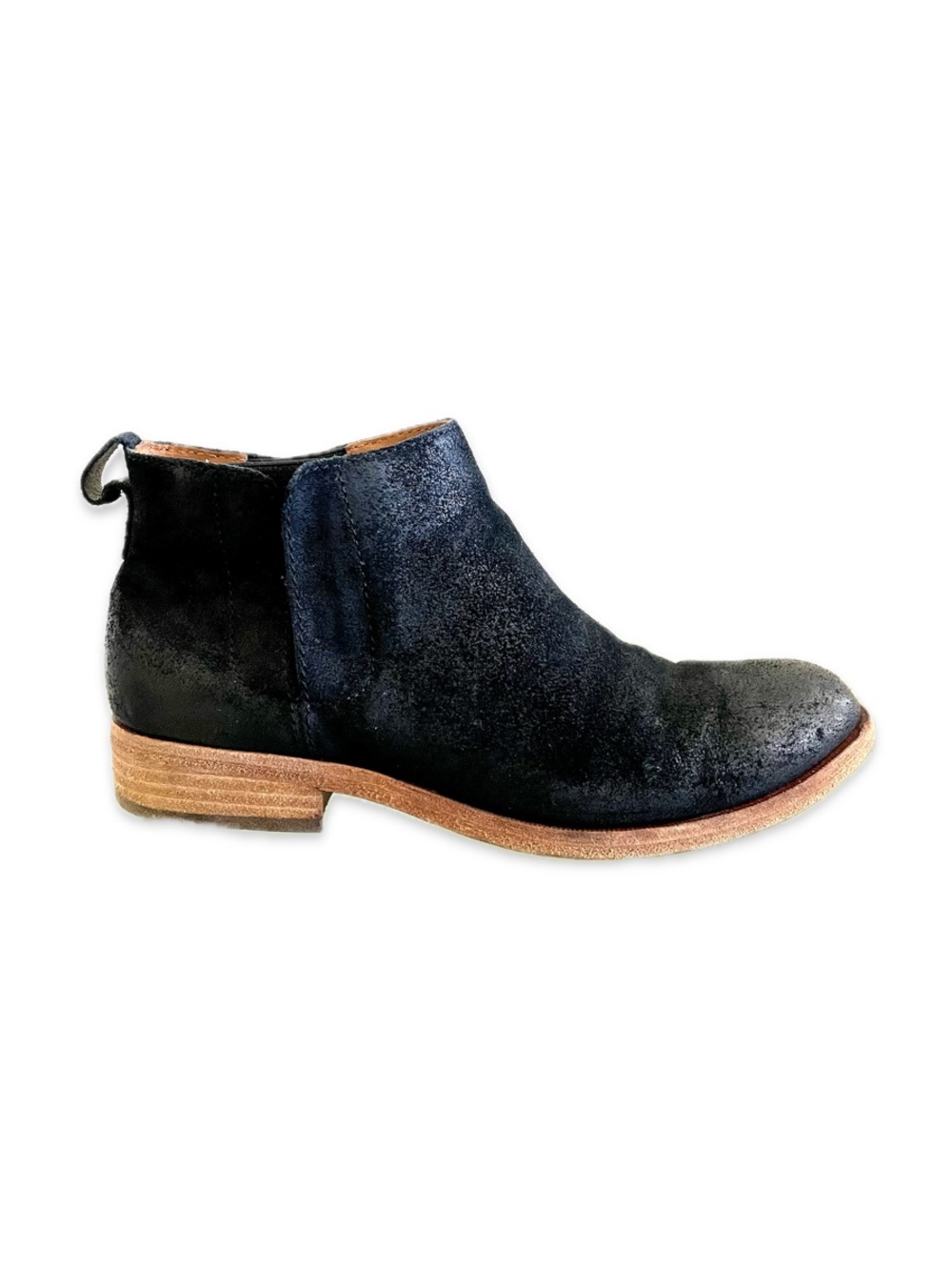 Kork-ease Velma Booties in Black Suede